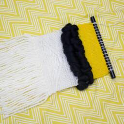 Yellow Black & White Interior Wall Decoration - thumbnail 3