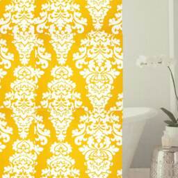 Shower Curtain Gavin Sunshine, Geometric, Lattice, Variety Bathroom Curtains - thumbnail 2