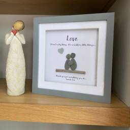 Valentines Gift, Gift For Him, Personalised Gifts, Couple Pebble Art, Gift Her, Home Gift, Best Ideas, Husband - thumbnail 3