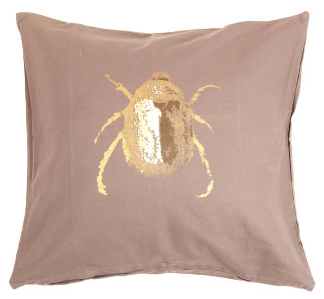 Gold Beetle Cushion Cover - image 1