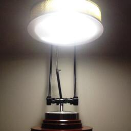 Edelbrock Industrial Automotive Desk Lamp Handmade - thumbnail 2
