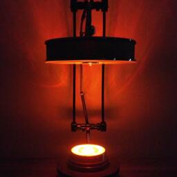 Edelbrock Industrial Automotive Desk Lamp Handmade - thumbnail 3