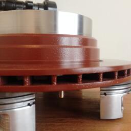 Edelbrock Industrial Automotive Desk Lamp Handmade - thumbnail 4