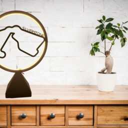 F1 Silverstone & Other Circuits Free Standing Ring Lamp - thumbnail 3