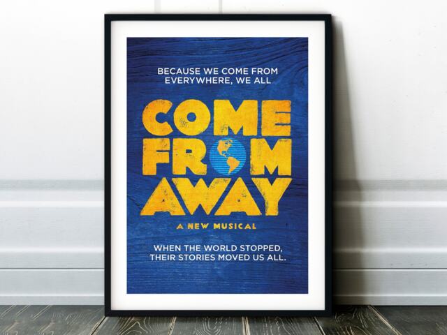 Come From Away Musical Print Poster