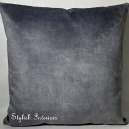 High Quality Handmade Soft Coniston Plush Velvet Reversible Cushions With Pad Insert - thumbnail 3