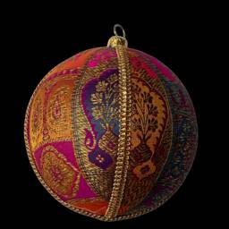 Luxurious Holiday Bauble - Christmas, Diwali & Wedding Decor Elegant Party Favors Home D??cor Customizable Ornament - thumbnail 4