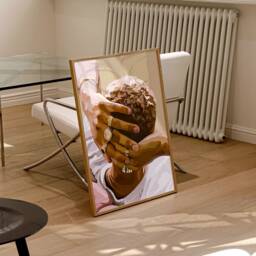 Black Art Poster - Physical Print Wall Woman Owned Blm House Decor [Frame Not Included] - thumbnail 2