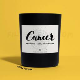 Cancer Zodiac Candle, Star Sign Gift - thumbnail 3