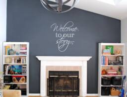 Welcome To Our Story Wall Sticker, Decal, Wall Quotes, Sticker Quote, Decal Quote