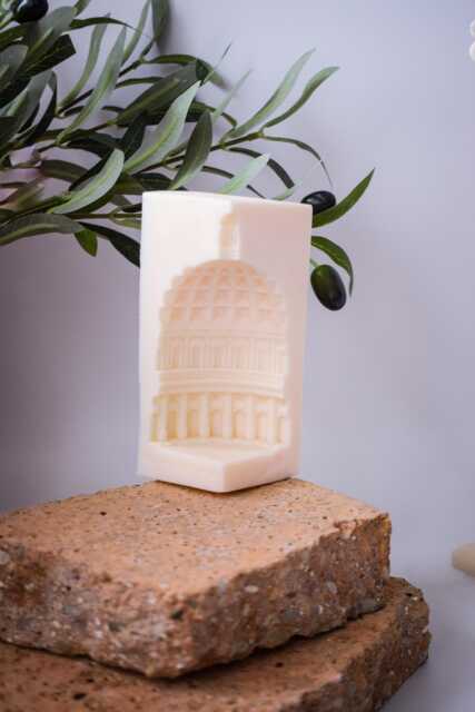 Handcrafted Roman Building Candle Eco-Friendly Soy Wax Sculpture - image 1