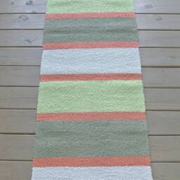 "Hand Woven Rug - 24"" X 66" - thumbnail 2