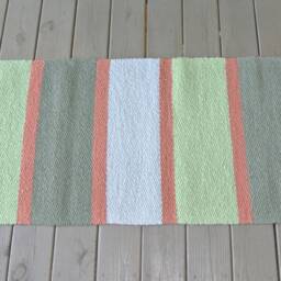 "Hand Woven Rug - 24"" X 66" - thumbnail 3