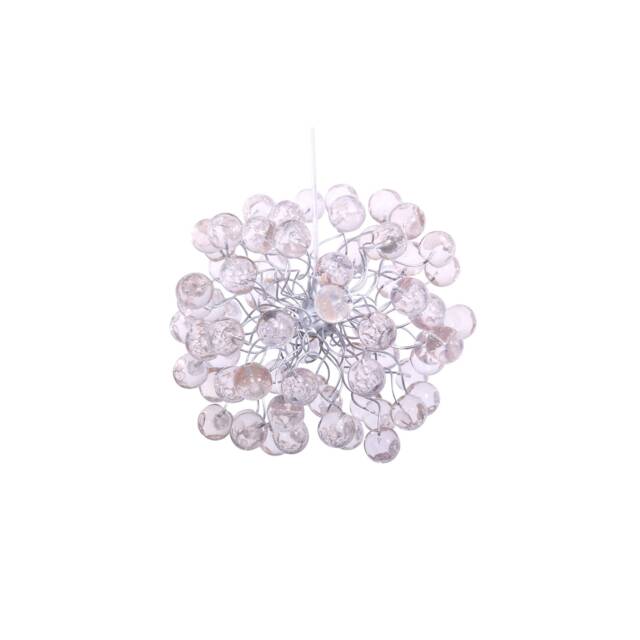 Ceiling Hanging Pendant Light With Clear Transparent Bubbles, For Bathroom, Hall Or As A Bedside Lamp - image 1