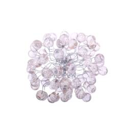 Ceiling Hanging Pendant Light With Clear Transparent Bubbles, For Bathroom, Hall Or As A Bedside Lamp - thumbnail 4