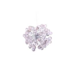 Ceiling Hanging Pendant Light With Clear Transparent Bubbles, For Bathroom, Hall Or As A Bedside Lamp - thumbnail 2