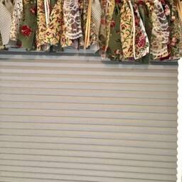Burgundy Sage & Cream Floral Banner Birthday Bunting Window Valence Treatment Nursery Highchair Bunting - thumbnail 2