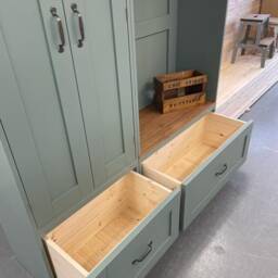 Boot & Mud Room Utility Storage Drawers & Cupboard, Bench - thumbnail 2