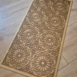 Laser-Cut Mdf Moroccan Screen Radiator Cabinet Panel, Wall Art - 2Ft X 4Ft 0175 - thumbnail 4