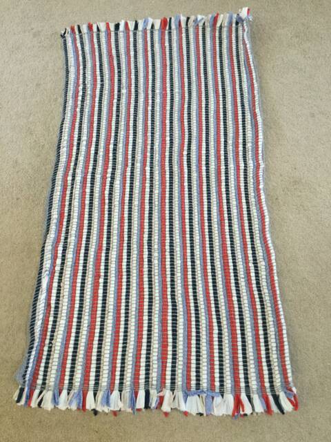 "Handmade Chindi Rug, Handmade Rag Boho Rug, Rag Vegan Colorful, 24""x40" - image 1