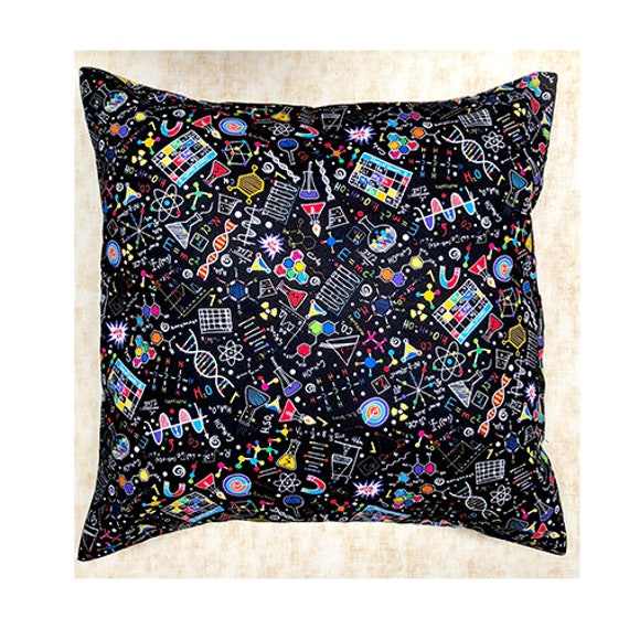 Great Design, Perfect For The Budding Scientist ~ Science Cushion Cover Fits An 18 - image 1
