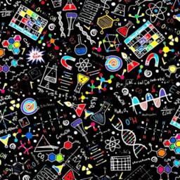 Great Design, Perfect For The Budding Scientist ~ Science Cushion Cover Fits An 18 - thumbnail 3