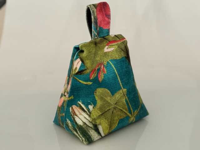 Door Stop Luxurious Velvet Clarke & Passiflora Design 3 Colour Choices - image 1