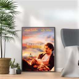 Before Sunrise Movie Print 90S Retro Film Poster - A3 A4 A5 - thumbnail 1