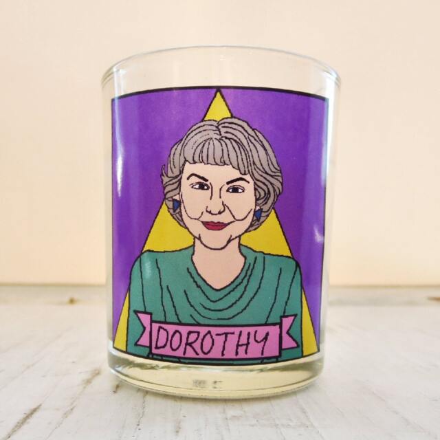 Dorothy Zpornak Glass Votive Candle // Lgbtq Altar - image 1
