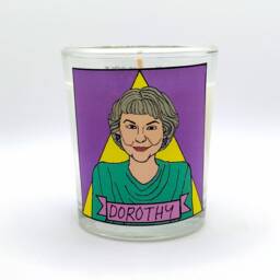 Dorothy Zpornak Glass Votive Candle // Lgbtq Altar - thumbnail 2