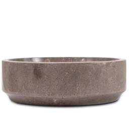 Natural Stone Vessel Bathroom Sink, Avalon Goleta Marble, Vanity Basin - thumbnail 4
