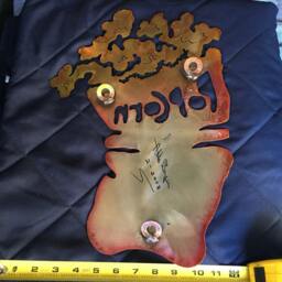 Home Movie Theater Wall Decor Metal Popcorn Handmade Hollywood - thumbnail 3