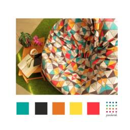 Bean Bag Chair, Bean Bag Cover+Inner Bag, Bean Chair, Large Bag, Adult Bag-Teen/Child, Pouf, Gift, Home Decor - thumbnail 3