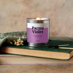 Parma Violet Crackle Wick Candle - thumbnail 2