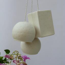Three Bells, Perforated Porcelain, Pendant Lights - thumbnail 3