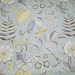 "Orchard Butterfly Caf?? Curtains.(Set Of 2 Panels.colors White, Green, Navy, Maroon & Teal. Choose Your Length - 15""L Up-To 64" - thumbnail 2