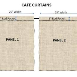 "Orchard Butterfly Caf?? Curtains.(Set Of 2 Panels.colors White, Green, Navy, Maroon & Teal. Choose Your Length - 15""L Up-To 64" - thumbnail 3