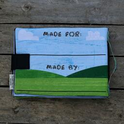 Fabric Book On The Go 10 Pages, First Reading & Writing Book, Transportation Cars Vehicles Cloth 23x17cm, Pages - thumbnail 4
