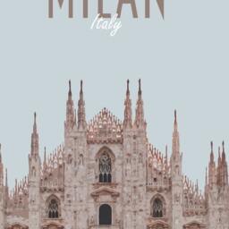 Milan Travel Poster - Retro Vintage Style Italy Art Print, Artwork, Homeware, Postcard, Milano - thumbnail 2