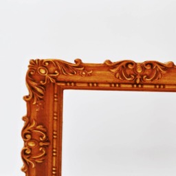 Wooden Picture Frame, Photo Wedding Carved Rustic 5x7 8x10 Frame - thumbnail 2