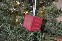 Baby Christmas Ornaments/Babys First Ornament 1st