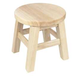Personalized Wooden Stool - Childs Nursery Decor- Fairy Unicorn Castle - thumbnail 4
