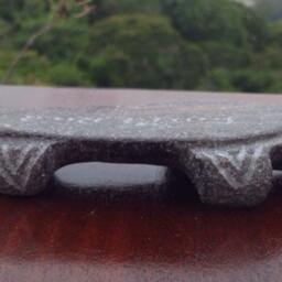 Borucan Indian Stone Metate, Grinding Sculpture, Authentic, Historical, Limited - thumbnail 2