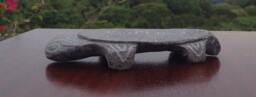 Borucan Indian Stone Metate, Grinding Sculpture, Authentic, Historical, Limited