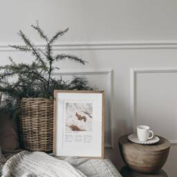 Silent Nighth Carol Christmas Poster, Carols Bible Verse Prints, Fine Art Christian Home Decor, Faith Poster - thumbnail 2