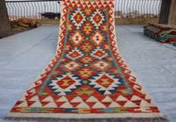 2'6x6'5 Small Stunning Turkmen Kilim, Chubi New Runner Rug, Flatweave Oriental Afghan Handmade Kilim Hallway Area Rug - thumbnail 1