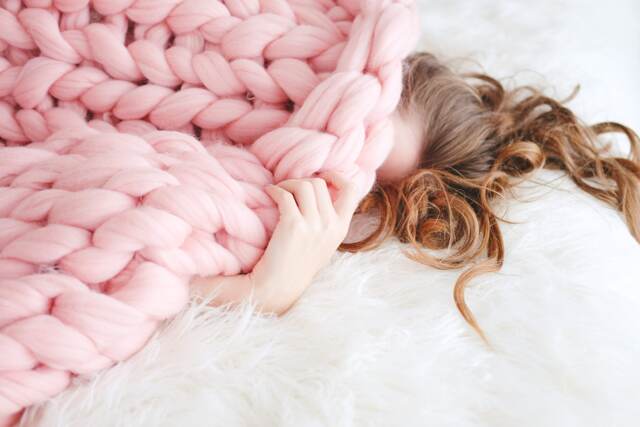 Chunky Knit Blanket, Merino Wool Chunky Throw Woven Personalized Custom Blanket - image 1