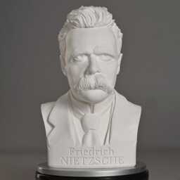 Friedrich Nietzsche 35 cm Bust - Busts With Personality - thumbnail 2
