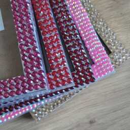 Colourful Rhinestone Photo Frame 4 X 6 Inches - thumbnail 1