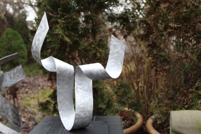 "Modern Abstract Aluminum Sculpture ""Diva" - image 1